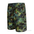 Aangepaste mannen sublimatie fitness atletisch hardloop shorts